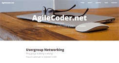 Desktop Screenshot of agilecoder.net